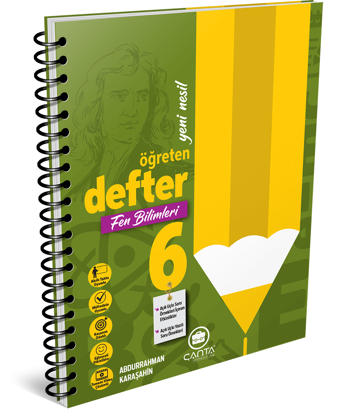 6. Sınıf Fen Bilimleri Öğreten Defter