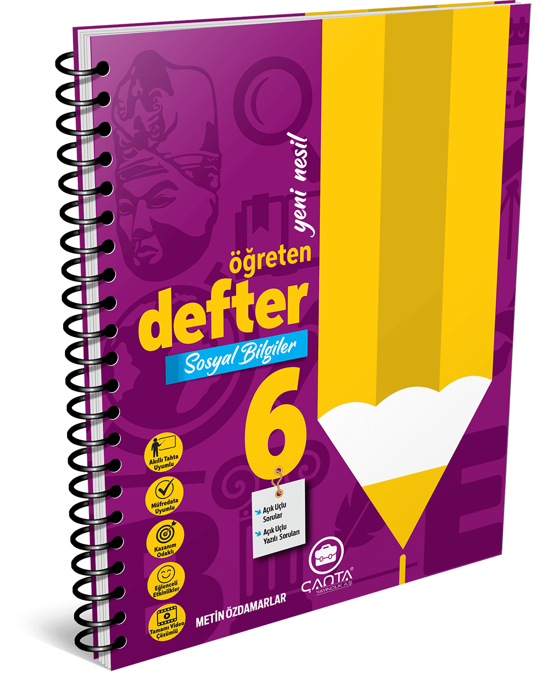 6. Sınıf Sosyal Bilgiler Öğreten Defter