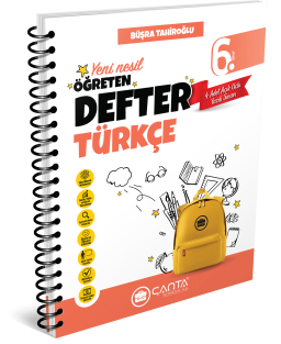 6. Sınıf Türkçe Öğreten Defter