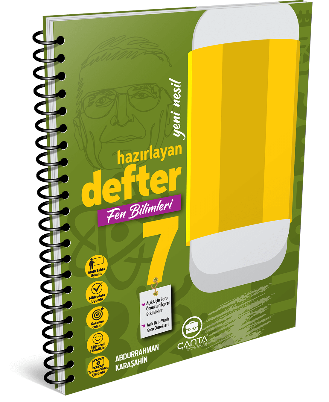 7. Sınıf Fen Bilimleri Hazırlayan Defter