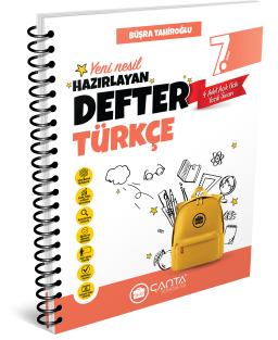 7. Sınıf Türkçe Hazırlayan Defter