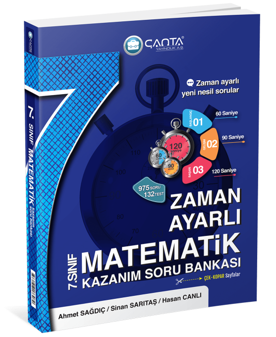 7. Sınıf Matematik Zaman Ayarlı Kazanım Soru Bankası