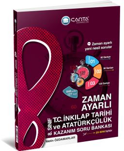 8. Sınıf T.C. İnkılap Tarihi ve Atatürkçülük Zaman Ayarlı Kazanım Soru Bankası