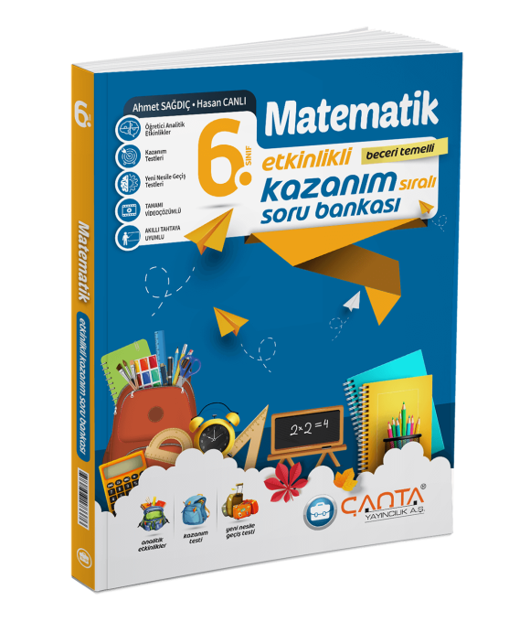 6. Sınıf Matematik Etkinlikli Kazanım Sıralı Soru Bankası