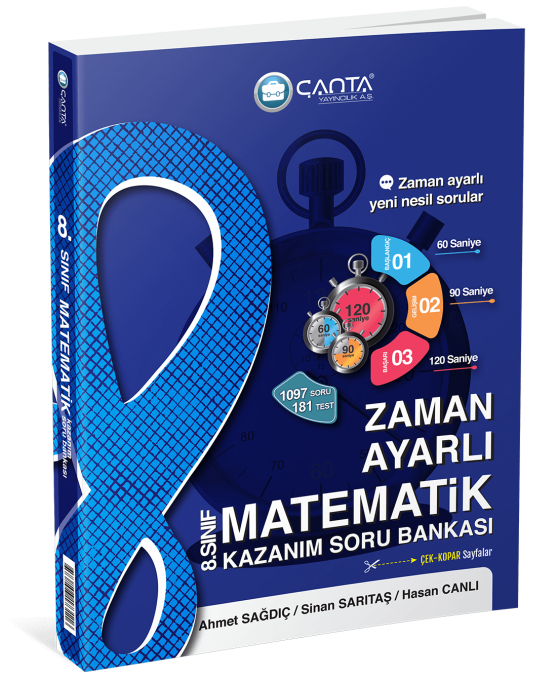 8. Sınıf Matematik Zaman Ayarlı Kazanım Soru Bankası