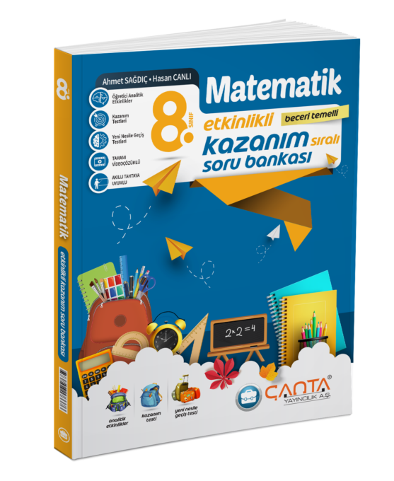 8.Sınıf – Matematik Etkinlikli Kazanım Sıralı Soru Bankası | Çanta ...