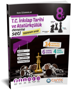 8. Sınıf T.C. İnkılap Tarihi ve Atatürkçülük Kazanım Sıralı Deneme Seti