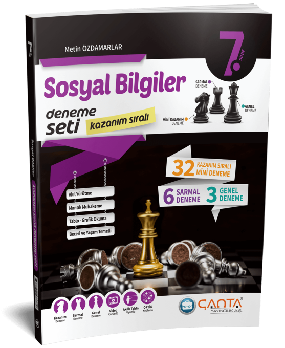 7. Sınıf Sosyal Bilgiler Kazanım Sıralı Deneme Seti